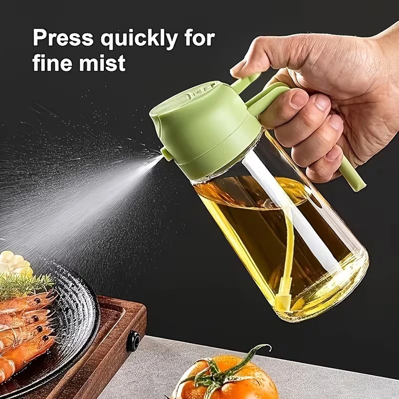 2 in 1 Oil Spray Bottle