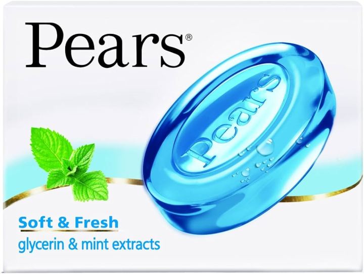 Pears Transparent Soap Pure & Gentle With Mint Extracts