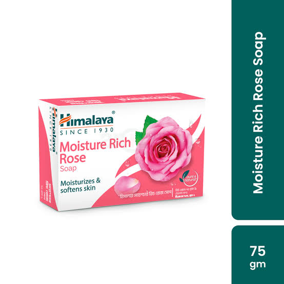 Himalaya Moisture Rich Rose Soap 75g